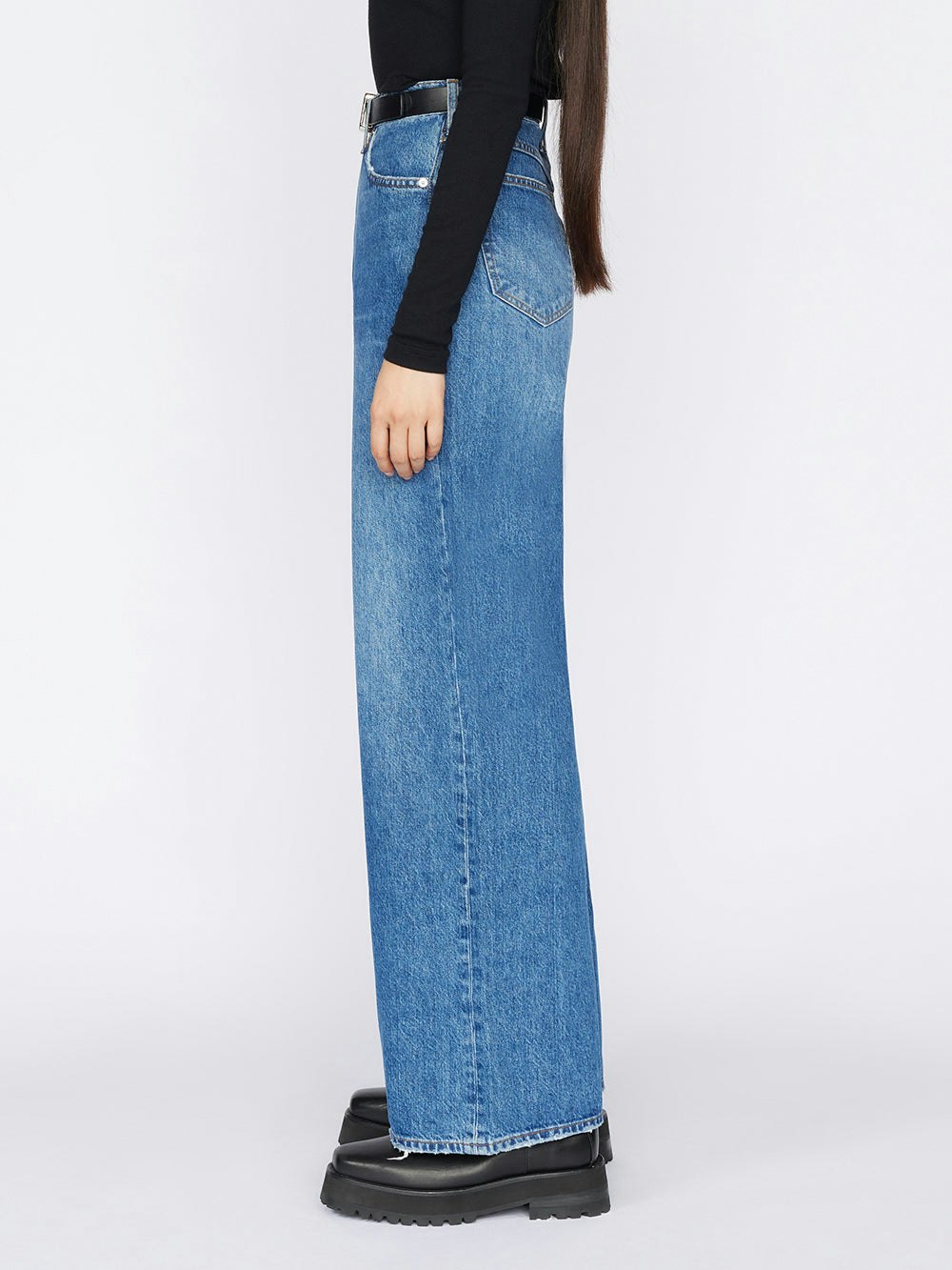 jeans side view